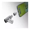 Intenso 3 vnt. USB adapteris USB-A į USB-C C480C aliuminis