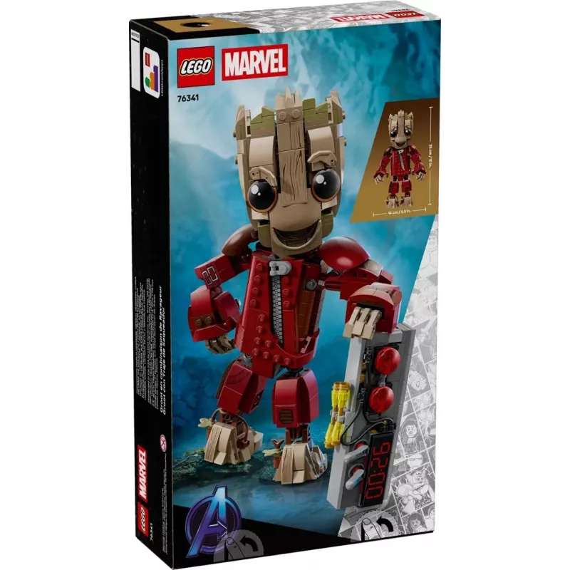 LEGO MARVEL 76341 Grooto Ravager kostiumas