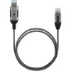 Goobay USB-A 3.0 į RJ45 eterneto kabelis, plonas, 3 m (74396)