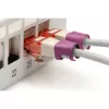 DIGITUS A-CC-MG spalvos žymekliai komutaciniams kabeliams, magenta, 100 vnt.
