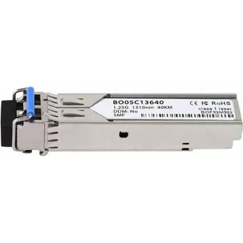 SFP siųstuvas-imtuvas CBO SFP-1G-LH, skirtas QNAP — 1 Gbps, tolimojo ryšio vienmodis šviesolaidis
