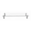 GEMBIRD MS-TABLE-GM-01 stiklinis monitoriaus stovas, juodas, 580×210×90 mm