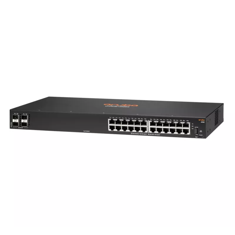HPE Aruba Networking CX 6100 24G 4SFP+ perjungiklis
