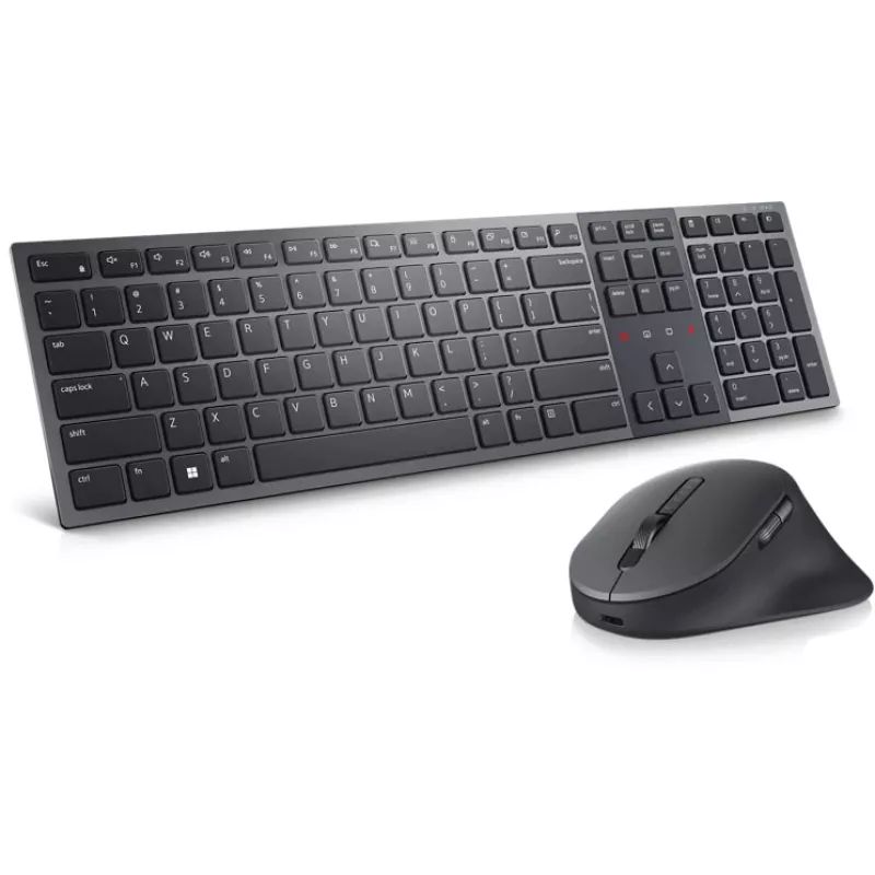 Dell Premier Collaboration Keyboard and Mouse KM900 | Belaidė klaviatūros ir pelės rinkinys | LT | Graphite | USB-A