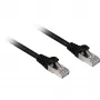 Tinklo kabelis Sharkoon Cat.6a S/FTP RJ-45 15 m juodas