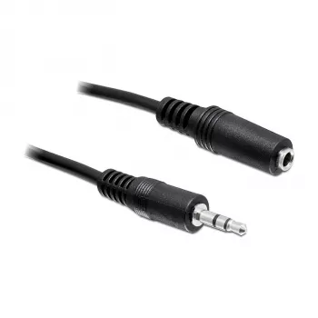Garso kabelis DeLOCK 84002 3 m 3,5 mm Juodas