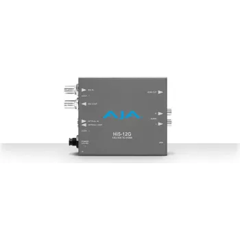 AJA Hi5-12G pilka – aktyvus vaizdo keitiklis iš 12G-SDI į HDMI 2.0