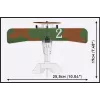 Konstruktorius Cobi Blokai Nieuport 17 C.1 277 dalių — Lėktuvo modelio rinkinys, kolekcinis plytelių komplektas