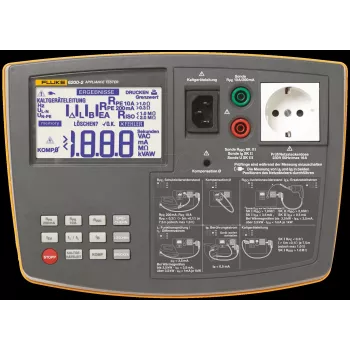 Fluke Corporation 6200-2 Įrenginių testeris EN61557-1 1997, EN61557-2 1997, EN61557-4 (4325034)