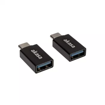 Lyties keitiklis USB Type-C į USB Type-A Akasa AK-CBUB62-KT02 (2 vnt.)