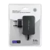 Qoltec 51033 maitinimo adapteris HP ultrabukams, 45 W, 19,5 V, 2,31 A, 4,5x3,0 mm + kontaktas, skirtas patalpoms, juodos spalvos