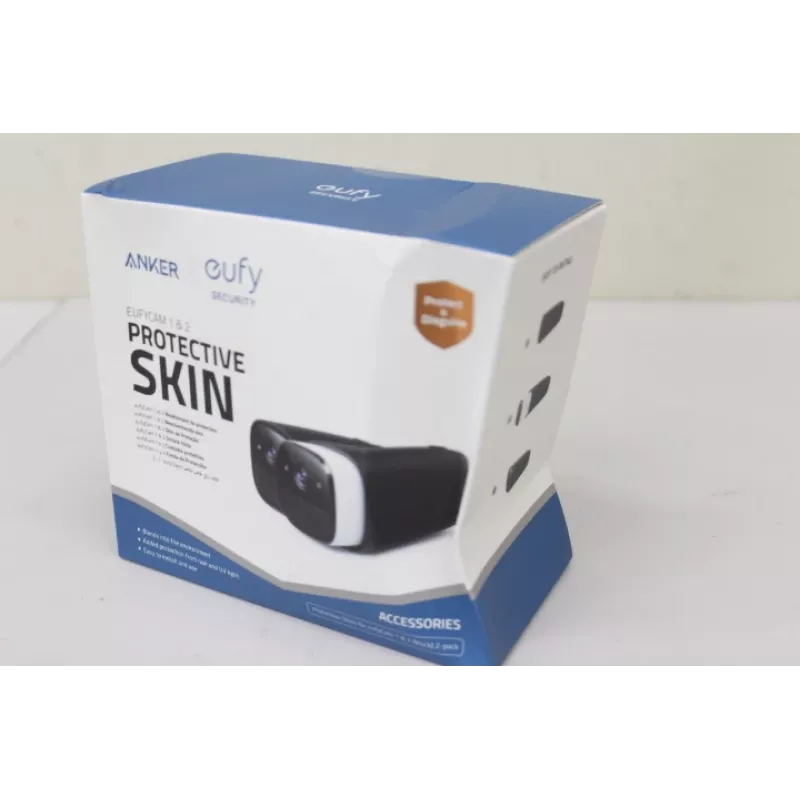 Silicinės apsauginės dangos rinkinys Anker Eufy 2 juodos spalvos, skirtos EufyCam ir EufyCam 2