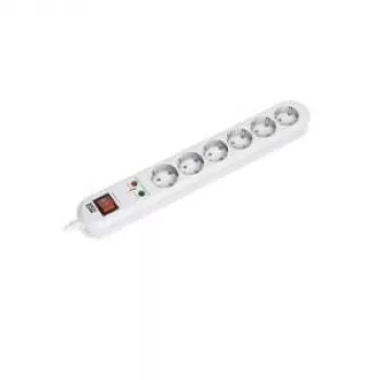 Apsauginis filtras Bachmann 381.2501K 1.5 m Baltas 6 AC lizdai 250 V