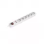 Apsauginis filtras Bachmann 381.2501K 1.5 m Baltas 6 AC lizdai 250 V
