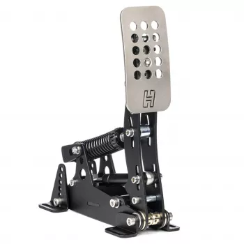Pedalų rinkinys Heusinkveld Ultimate+ 2 – apkrovos elemento stabdys, reguliuojami pedalai, juodi