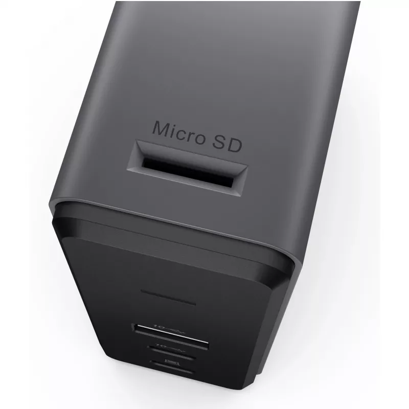 Lenovo X9 Įkrovimo GaN Dock Laidinė USB 3.2 Gen 2 (3.1 Gen 2) Type-C Pilka
