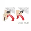 USB kabelis DeLOCK 83857 USB 2.0 3 m USB A Micro-USB B Juodas