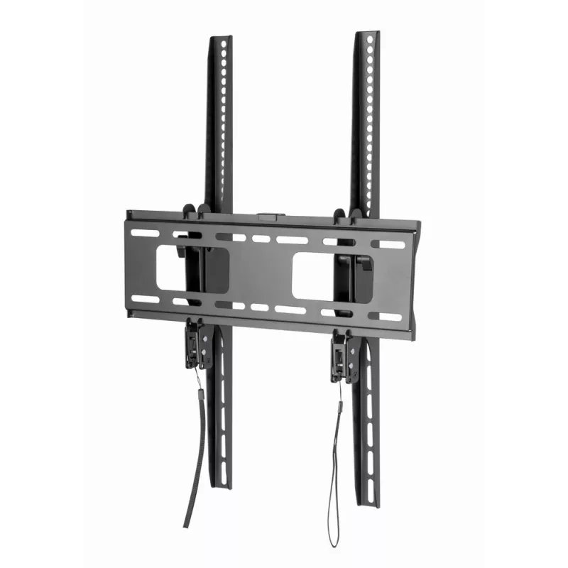 Gembird WM-75T-03 televizoriaus sienos laikiklis su pakreipimu skaitmeninei reklamai, portreto padėtis, 37–75 col. (94–190,5 cm), juodas
