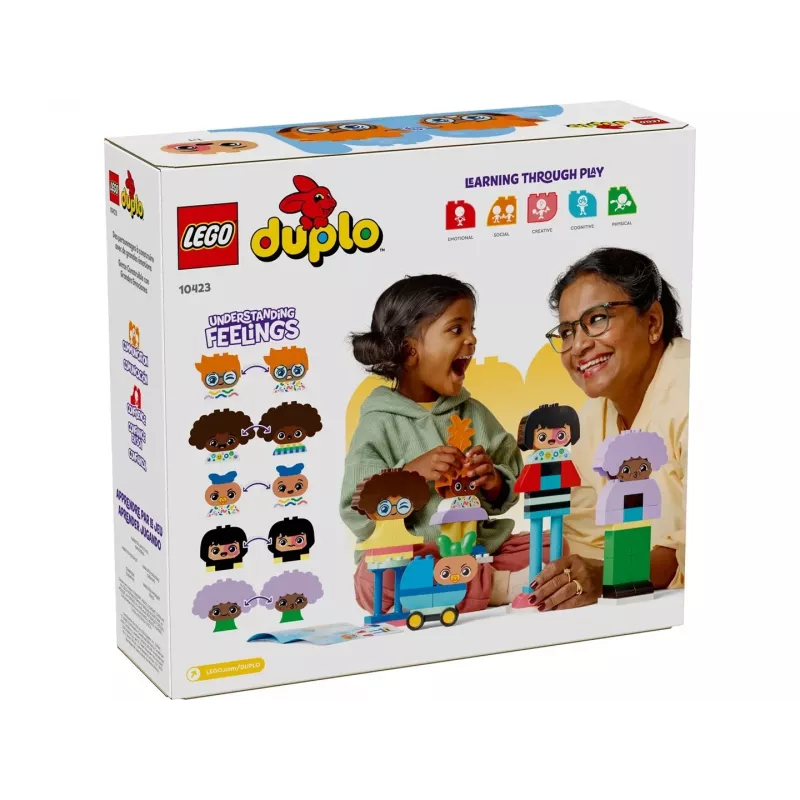 Konstruktorius LEGO DUPLO 10423 statomų figūrėlių rinkinys, 71 dalis, nuo 3 metų, figūrėlių aukštis 260 mm