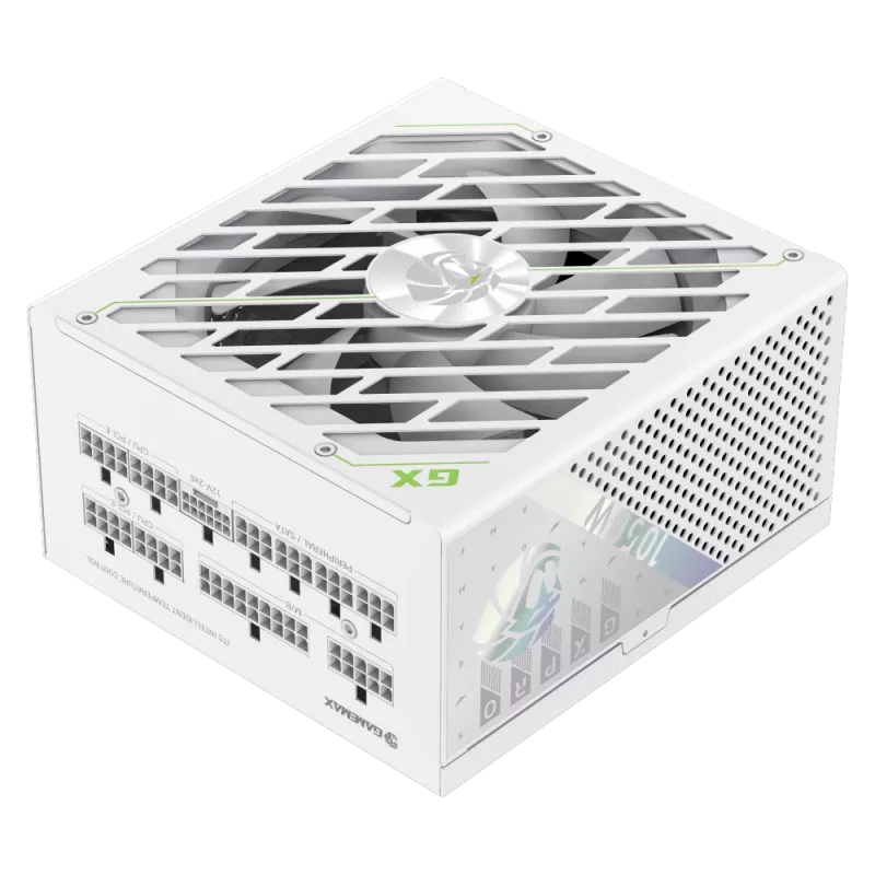 Gamemax GX PRO 1050G WH Maitinimo blokas, 80 PLUS Gold, 1050 W