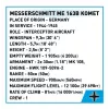 Blokai Messerschmitt Me 163B Kometa 543 blokai