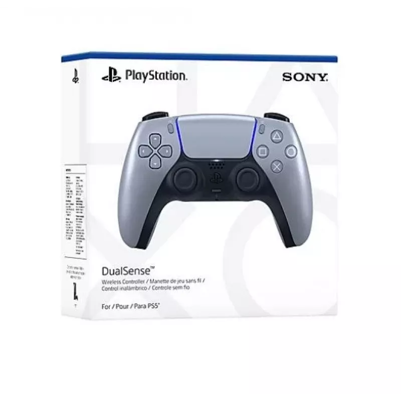 Belaidis žaidimų pultas Sony DualSense, PlayStation 5, sidabrinis