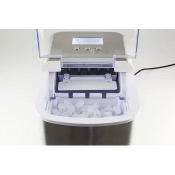Caso IceChef Pro ledo kubelių aparatas | 120 W | Talpa 2,2 L | Nerūdijantis plienas