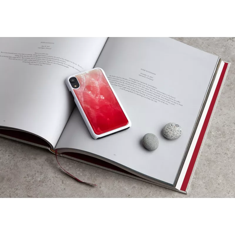 iKins apsauginis dėklas iPhone XR – pink lake ir balta spalva
