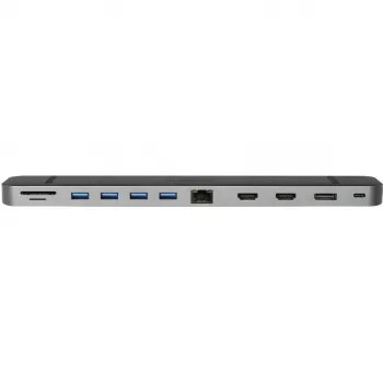 ALLNET PSUC2501 USB-C stotelė su 6 prievadais, 4K, 100W PD