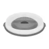 Maisto dangtelis JATA HACC4530 pilkas/baltas apvalus 26 cm