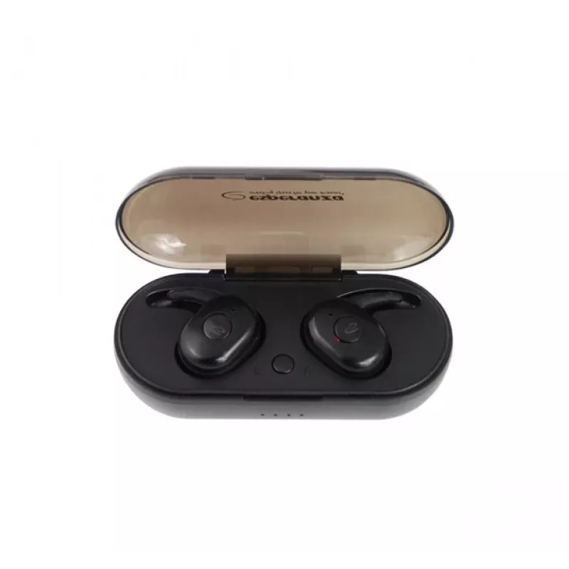 Esperanza TWS CARDERA belaidės ausinės, į ausis, Bluetooth, juodos