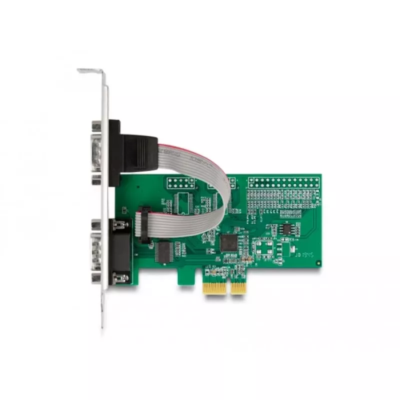 DeLOCK 89555 PCIe nuoseklioji adapterio kortelė – 2 x RS-232