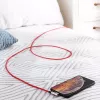 USB–Lightning laidas Aukey CB-AL01 Raudonas — Pintas nailoninis, Lightning jungtis Apple įrenginiams