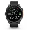 Garmin Fenix 8 3.56 cm (1.4) AMOLED 47 mm Skaitmeninis 454 x 454 pikseliai Liečiamas ekranas Juodas Wi-Fi GPS (palydovas)