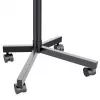 Mobilus televizoriaus stovas MACLEAN MC-949, 32–55 col., VESA 75×75–400×400 mm, 25 kg, 147–155 cm, lentyna, juodas