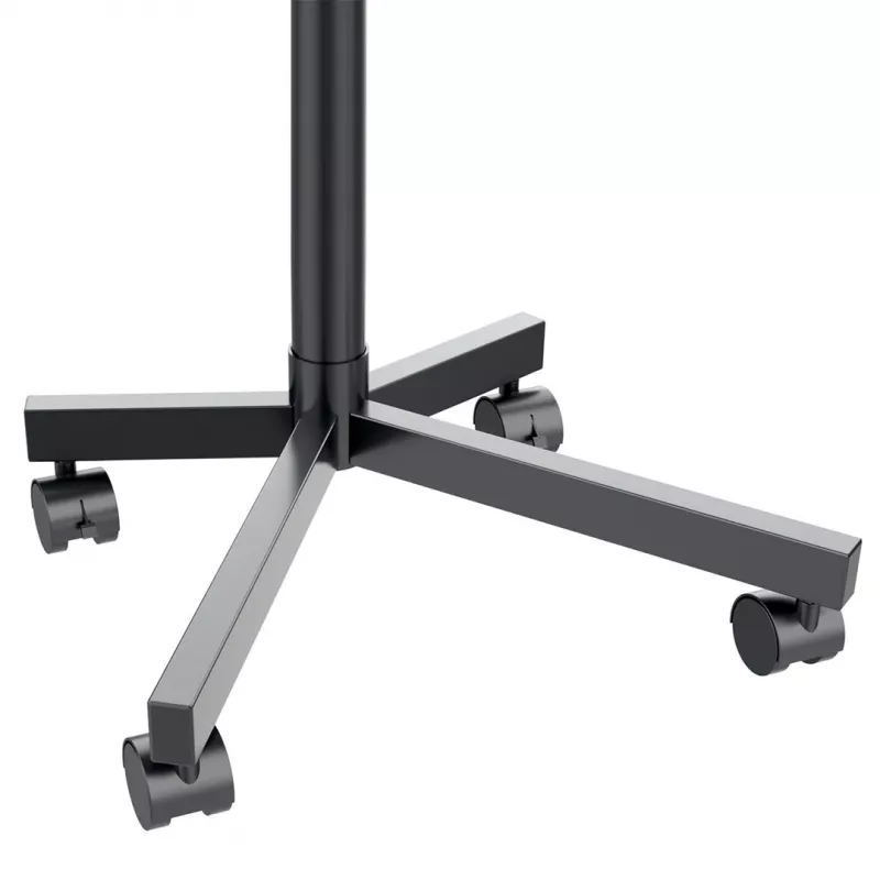 Mobilus televizoriaus stovas MACLEAN MC-949, 32–55 col., VESA 75×75–400×400 mm, 25 kg, 147–155 cm, lentyna, juodas