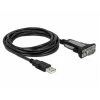 Delock adapteris USB 2.0 A tipo į 1 x nuosekliąją RS-232 DB9, 3 m