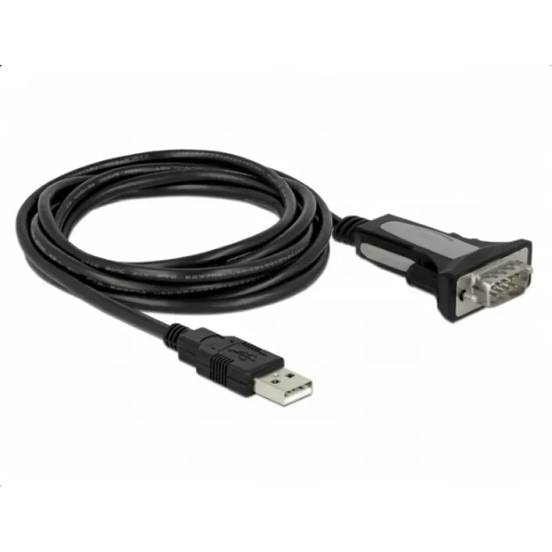 Delock adapteris USB 2.0 A tipo į 1 x nuosekliąją RS-232 DB9, 3 m