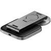 SATECHI 3-in-1 Sulankstomas Qi2 belaidis įkrovimo stovas (Space Gray) su A, C, G kištukais