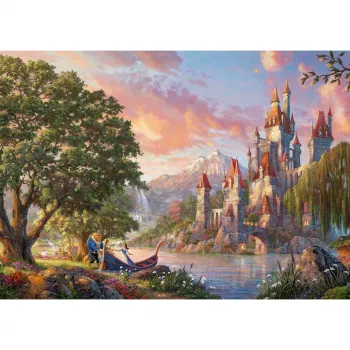 Thomas Kinkade Studios: Belle's Magical World, Dėlionė Disney Dreams Kolekcija, 3000 dalių