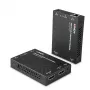 Lindy HDMI ir IR per IP prailgintuvas, 1920 x 1080 pikselių, AV siųstuvas ir imtuvas, 150 m, laidinis, juodas, HDCP