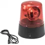 EUROLITE LED mini policinė šviesa 50603662 raudona – įkraunama per USB, baterijomis maitinamas kompaktiškas įspėjamasis žibintas