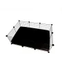 C&C Modular narvas 3x2 110x75 cm jūrų kiaulytei, ežiukui, juodas