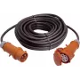Prailginimo laidas AS Schwabe 61335, 32 A, juodas, 5 m