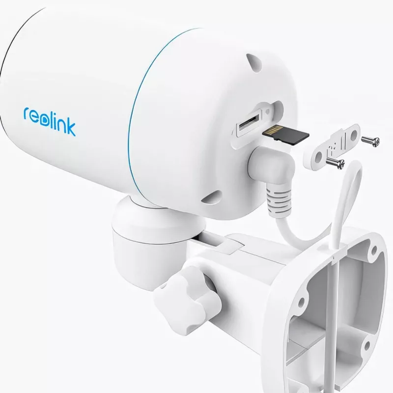 PoE IP kameros rinkinys Reolink P330P 4MP – naktinis matymas, judesio detekcija