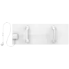 AENO Premium Eco Smart Šildytuvas, 700W, Grūdintas stiklas, Infraraudonasis+konvekcinis šildymas, LED ekranas, Kištukas: Europos (E/F tipas), BALTA