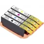 Renkforce rašalo rinkinys suderinamas su Canon CLI-581 BKCMY (2103C004) juoda, žydra, rausvai violetinė, geltona RF-I-C-CLI581BKCMY4PK RF-5718880