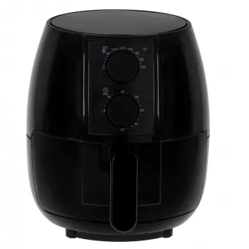 Karšto oro gruzdintuvė Adler AD 6312 — 2.5 L, 1600 W, juoda, 80–200 °C, 60 min laikmatis