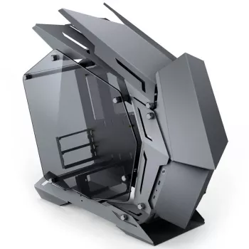 Jonsbo MOD3 Mini Micro-ATX korpusas su vitrininiu stiklu - Pilka - Bokštinis