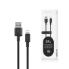 USB-A į Lightning laidas Orsen S9L 1 m 2.1A – juodas